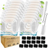 Picture of 34 Pcs Cat Fountain Filters Replacement Compatible with VEKEN® 95oz/2.8L Cat Water Fountain Filters Automatic Dog Water Fountain Filters Pet Fountain