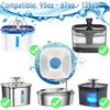 Picture of 34 Pcs Cat Fountain Filters Replacement Compatible with VEKEN® 95oz/2.8L Cat Water Fountain Filters Automatic Dog Water Fountain Filters Pet Fountain