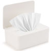 Picture of Baby Wipes Dispenser, Wipe Holder for Baby & Adult,Keeps Wet Tissue Fresh, Non-Slip Wipes Case, Flushable Wipe Container with Sealing Design Lid