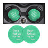 Picture of 8sanlione 2 Pack Car Cup Holder Coasters, 2.75 Inch Non-Slip PVC Insert Cup Coaster, Anti-Scratch Auto Cup Mats for Women Men, Vehicle Interior Accessories for Car, SUV, Truck (D Light Green/2PCS)