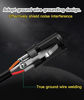 Picture of Molan Basics XLR Microphone Cable for Speaker or PA System, All Copper Conductors, 6MM PVC Jacket, Premium XLR to XLR True Shielded Wire Black(2, Style D, 6 Feet)