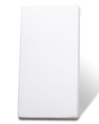 Picture of Mecc ecoh Dual-Sided Mini Crib Mattress - 2-Stage Premium Memory Foam Baby Mattress with Cooling Gel and Waterproof Washable Cover - Hypoallergenic Firm Support for Infants and Toddlers, 38x24x3