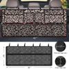 Picture of Car Trunk Organizer,Large Capacity Backseat Trunk Organizer(42"*18"),Collapsible Car Storage Bag with 8 Pocekt,Car Organizer for SUV/MPV/Truck - Leopard print