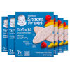 Picture of Gerber Snacks for Baby Teethers, Gentle Teething Wafers, Mango Raspberry, 1.7 Ounce, 12 Count Box (Pack of 6)
