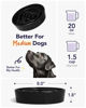 Picture of LE TAUCI Dog Bowls Slow Feeder Ceramic, 1.5 Cups Slow Feeding Dog Bowl Small Medium Breed, Puppy Slow Feeder Bow for Fast Eaters, Dog Dishes to Slow Down Eating, Puzzle Dog Food Bowl,Skull Black