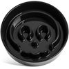 Picture of LE TAUCI Slow Feeder Dog Bowls Ceramic, 3 Cups Slow Feeding Dog Bowl Medium Large Breed, Maze Dog Bowl for Fast Eaters, Dog Dishes to Slow Down Eating, Puzzle Dog Food Bowl, Dog Maze Bowl, Skull Black