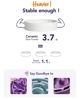Picture of LE TAUCI Slow Feeder Dog Bowls Ceramic, 3 Cups Slow Feeding Dog Bowl Medium Large Breed, Maze Dog Bowl for Fast Eaters, Dog Dishes to Slow Down Eating, Puzzle Dog Food Bowl, Dog Maze Bowl, Angel White