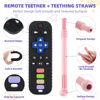 Picture of Teething Toys for Babies 0-6 6-12 12-18 Months Bpa Free Teething Sticks and Remote Teether for Babies Baby Sensory Chew Toys for Infants Babies 0-18 Months