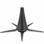 Picture of Jiayouy Black Portable Clarinet Stand Holder Foldable Support Metal 5-Leg Stand Wind Instrument Accessory