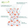 Picture of Wegreeco Washable Reusable Baby Cloth Pocket Diapers 6 Pack + 6 Rayon Made from Bamboo Inserts (with 1 Wet Bag, Bright Animals)