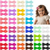Picture of Hair Bows and 1.8" Alligator Clips Set: 60PCS Fully Lined Hair Accessories for Girls, Toddlers, and Teens (30 Colors in Pairs)
