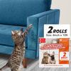 Picture of Panther Armor Anti Cat Scratch Furniture Protector Tapes, 2X Rolls, Furniture Scratch Guards for Cats, No Scratch Single Side Sticky Tape, 4in x 20ft, Transparent Gloss Protection