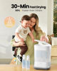 Picture of Baby Bottle Sterilizer | Esterilizador de Biberones, 6-in-1 HAUTURE Bottle Sterilizer and Dryer, Electric Steam Bottle Sanitizer for Baby Stuffs, Baby Bottles & Breast Pump Accessories