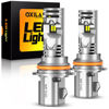 Picture of OXILAM Q36 9007/HB5 Bulbs 2025, 20000LM Super Bright, 6000K Cool White 9007/HB5 Fog Light Bulbs, 3min Plug and Play, IP68, Pack of 2