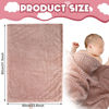 Picture of Frienda 4 Pcs Baby Fuzzy Blanket Fluffy Baby Blanket for Boys Girls Soft Warm Baby Receiving Blankets Nursery Bed Blanket Toddler Infant Newborn Receiving Blanket, 32 x 24 Inch (Pastel Color)
