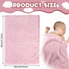Picture of Frienda 4 Pcs Baby Fuzzy Blanket Fluffy Baby Blanket for Boys Girls Soft Warm Baby Receiving Blankets Nursery Bed Blanket Toddler Infant Newborn Receiving Blanket, 32 x 24 Inch (Lovely Color)
