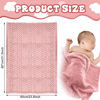 Picture of Frienda 4 Pcs Baby Fuzzy Blanket Fluffy Baby Blanket for Boys Girls Soft Warm Baby Receiving Blankets Nursery Bed Blanket Toddler Infant Newborn Receiving Blanket, 32 x 24 Inch (Cute Color)