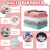 Picture of Frienda 4 Pcs Baby Fuzzy Blanket Fluffy Baby Blanket for Boys Girls Soft Warm Baby Receiving Blankets Nursery Bed Blanket Toddler Infant Newborn Receiving Blanket, 32 x 24 Inch (Cute Color)