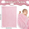 Picture of Frienda 4 Pcs Baby Fuzzy Blanket Fluffy Baby Blanket for Boys Girls Soft Warm Baby Receiving Blankets Nursery Bed Blanket Toddler Infant Newborn Receiving Blanket, 32 x 24 Inch(Fresh Color)