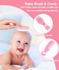 Picture of Baby Healthcare and Grooming Kit, Safety Newborn Nursery Baby Care Kit, with Hair Brush Comb, Nail Clipper, Thermometer, Pacifier Clip, Baby Registry Search, Newborn Essentials Girls Boys (Pink)
