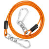Picture of jenico Dog Tie Out Cable - 150 FT Dog Runner Cable with Swivel Hook, Dog Leash Run Tether for Yard Outdoor and Camping, Rust- Proof Training Line for Small to Medium Pets Up to 500 LBS