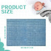 Picture of Frienda 4 Pcs Baby Fuzzy Blanket Fluffy Baby Blanket for Boys Girls Soft Warm Baby Receiving Blankets Nursery Bed Blanket Toddler Infant Newborn Receiving Blanket, 32 x 24 Inch (Light Color)