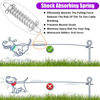 Picture of jenico Dog Tie Out Cable - 100 FT Dog Runner Cable with Swivel Hook, Dog Leash Run Tether for Yard Outdoor and Camping, Rust- Proof Training Line for Small to Medium Pets Up to 500 LBS