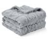 Picture of CREVENT 30"X40" Cozy Soft Warm Sherpa Baby Blanket for Girls Boys, Newborn Essentials for Infant, Baby Shower Receiving Gift - Grey Heart