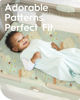Picture of TotBasic Cloud-Like Soft Pack N Play Sheets - Compatible with Graco, 4moms, Dream On Me, Baby Trend and Other 27 X 39/24 X 38 Inch Playard Mattress Pad, Jersey Knit Cotton, 2 Pack (Planet & Moon)