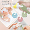 Picture of babove Baby Diaper Cream Spatula Applicator 3 Pack Butt Paste Spatula Soft Silicone,Diaper Rash Cream Applicator, Baby Essentials Must Haves Newborn Stuff (Red Green Grey)