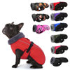 Picture of IECOii Extra Warm Dog Coat Reflective Adjustable Dog Jacket Dog Winter Coat with Buckle Fleece Turtleneck Dog Jacket for Cold Weather Soft Winter Coat for Small Medium Extra Large Dogs