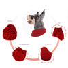 Picture of MengMengDa Dog Warm Christmas Winter Sweater Pet Dog Clothes Dog Knitwear for Medium to Large Dog for Corgi, West Highland,Schnauzer,Border Collie,Dog Outfits (Red-XL)