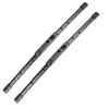 Picture of Fabysky OEM Quality 26 inch + 18 inch Universal J/U Hook Front Windshield Wiper Blades For My Car All-Season Automotive Replacement Blades 2 Pack