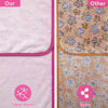 Picture of Stuffed Premium Soft Dog Couch Blanket, with Flannel Cute Paw Print, 30 * 70 inches, Cat Blanket Puppy Supplies Dog Products Stuff Essentials, Pink