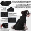Picture of Queenmore Small Dog Sweaters, Soft Fleece Vest Pullover Dog Jacket with Leash Hole, Warm Winter Dog Clothes Cold Weather Doggy Dachshund Sweater for Small Dogs Cats Boy or Girl (Black, S)