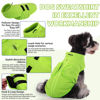 Picture of Queenmore XXS Dog Sweaters, Soft Fleece Vest Pullover Dog Jacket with Leash Hole, Warm Winter Dog Clothes Cold Weather Doggy Dachshund Sweater for Small Dogs Cats Boy or Girl (Green, XXS)