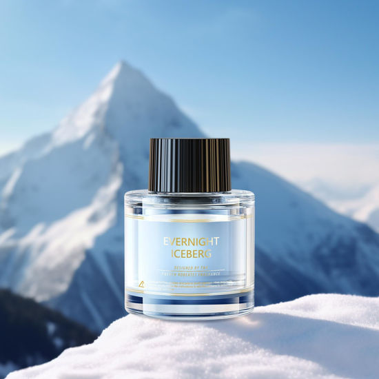 Picture of Ceeniu Car Air Fresheners - F26/CF12 Car Perfume Refill 45ml - Evernight Iceberg - Natural Plant Extracts - Long Lasting - 0% Alcohol 0 Additives Car Scent, Car Diffuser