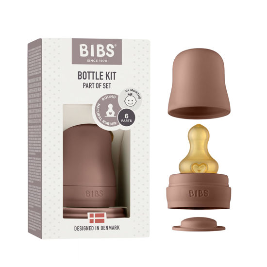 Picture of BIBS Bottle Kit - Part of Set. Mix and Match with BIBS Glass Bottles in Different Sizes, Bottle Kit Color - Part of Set, Woodchuck