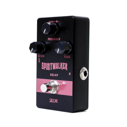 Picture of Satone Delay Guitar Pedal,Spritwalker Electric Guitar Effect Pedal Delay DC 9V Mini Analog Delay Pedal True Bypass