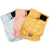Picture of Female Dog Diapers - Premium Reusable Diapers for Doggie in Heat - Highly Absorbent Dog Diapers Female for Pet Incontinence with Adjustable Snaps Yellow, XXL