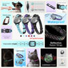 Picture of Waterproof Airtag Cat Collar, Breakaway Cat Airtag Collar with Luminous & Reflective Pattern Strap, Lightweight Kitten Collar for Apple Air tag, Hidden Holder for GPS Tracker - Cats, Kittens (9-13")