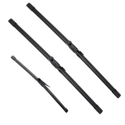 Picture of JustCar 3 wipers Replacement for Mercedes-Benz GLA250 GLA45 AMG 2014-2015,BMW X1 2012 2013 2014 2015, Windshield Wiper Blades Original Equipment Replacement - 24"/19"/12" (Set of 3)