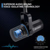 Picture of FDUCE SL40X XLR Dynamic Microphone kit for Vocal Recording, Podcasting, Gaming, Live Streaming&Broadcasting, All Metal Cardioid Mic, Voice-Isolating Technology -Black