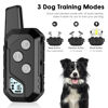 Picture of Dog Shock Collar, IP67 Waterproof Dog Training Collar with Remote, 3 Training Modes, Shock, Vibration and Beep, Rechargeable Electric Shock Collar for Large Medium Small Dog