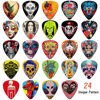 Picture of Guitar Picks 24 Pack Thin, Medium, Heavy Picks with Tin Box,Bass Guitar Pick Variety Pack,Guitar Pick for Acoustic Electric Guitar Bass Ukulele 0.46 0.71 0.96 1.20 mm (Set -6)