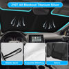 Picture of SHINEHOME 2024 Upgrade Front Windshield Sun Shade Foldable RAV4 Sunshade for 2019-2024 RAV4 RAV-4 SUV Crossover, TRD Off-Road, LE XLE Premium Limited Front Window Sunshade Accessories