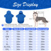 Picture of KOOLTAIL Basic Dog Hoodie - Soft and Warm Dog Hoodie Sweater with Leash Hole and Pocket, Dog Winter Coat, Cold Weather Clothes for XS-XXL Dogs