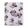 Picture of Disney Minnie Mouse, Pink, White And Black Super Soft Plush Baby Blanket, Pink, White, Black