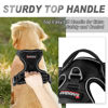 Picture of BARKBAY No Pull Dog Harness Front Clip Heavy Duty Reflective Easy Control Handle for Large Dog Walking(Black,L)