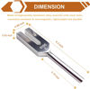 Picture of 4096 Hz Tuning Fork, Crystal Tuning Fork for Healing, Medical-Grade with Wood Hammer and Soft Storage Bag